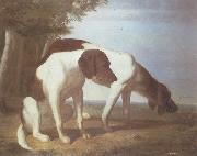 Jacques-Laurent Agasse Foxhounds in a Landscape oil painting